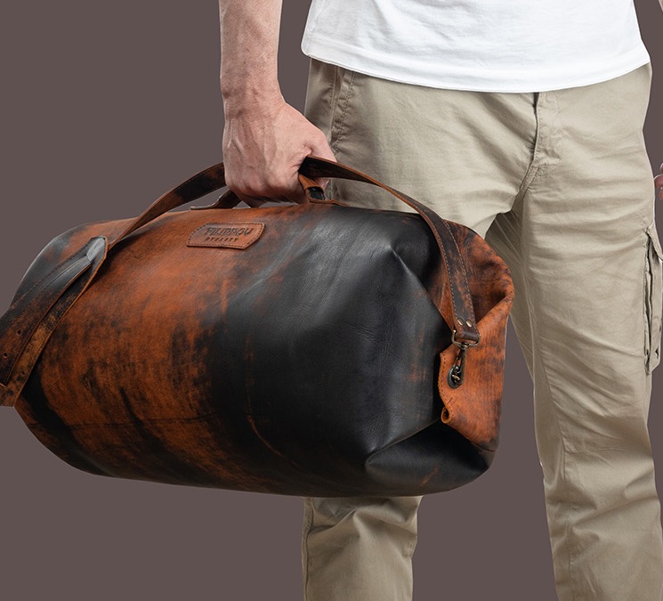 Мужские спортивные сумки из натуральной кожи — Купить | FILIPPOV DYNASTY