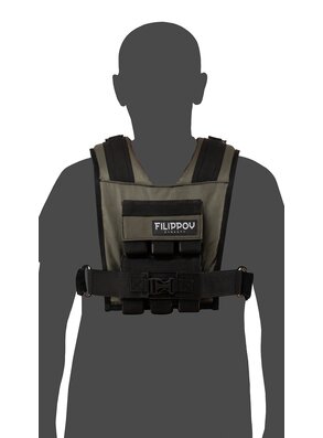 Жилет-утяжелитель «Hard Training FILIPPOV 13 кг» (зеленый)