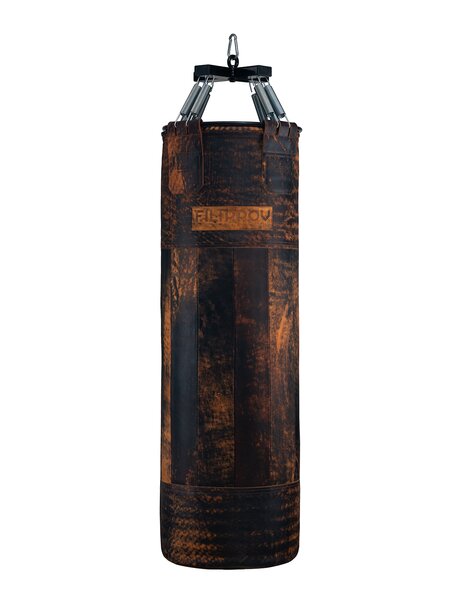 Боксерский мешок «DIKO FILIPPOV» из буйволиной кожи 130см/40см/58-60кг