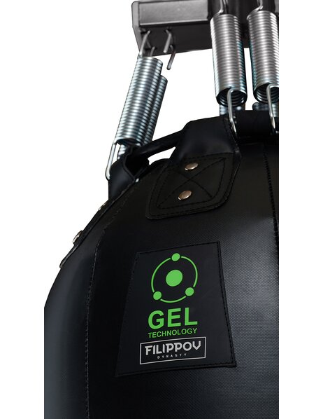 Гелевый боксерский мешок для дома GEL FILIPPOV на пружинном амортизаторе
