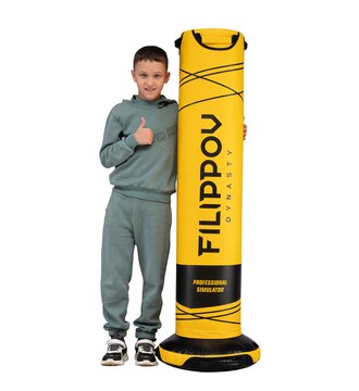 Детский напольный боксерский мешок FILIPPOV